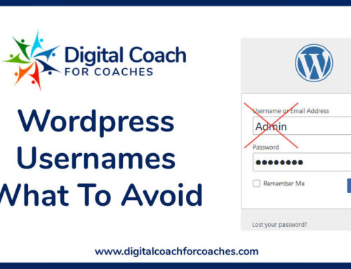 WordPress Usernames – What To Avoid