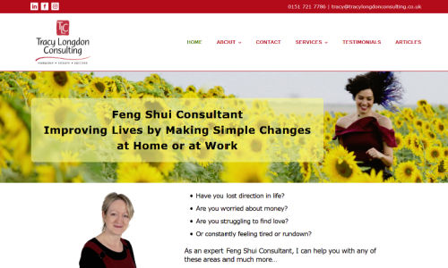 Tracy Longdon Consulting Wordpress Website Creation